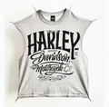 New High Street Washed Used Washed Camback Vest Men's American Street Trendy Retro Printed Half Sleeve Vest