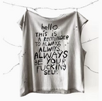 New High Street Washed Used Washed Camback Vest Men's American Street Trendy Retro Printed Half Sleeve Vest