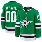 Minshop Custom D.Stars Kelly Green Home Premium Jerseys