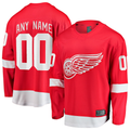 Minshop Custom DR.Wings Red Home Breakaway Jerseys