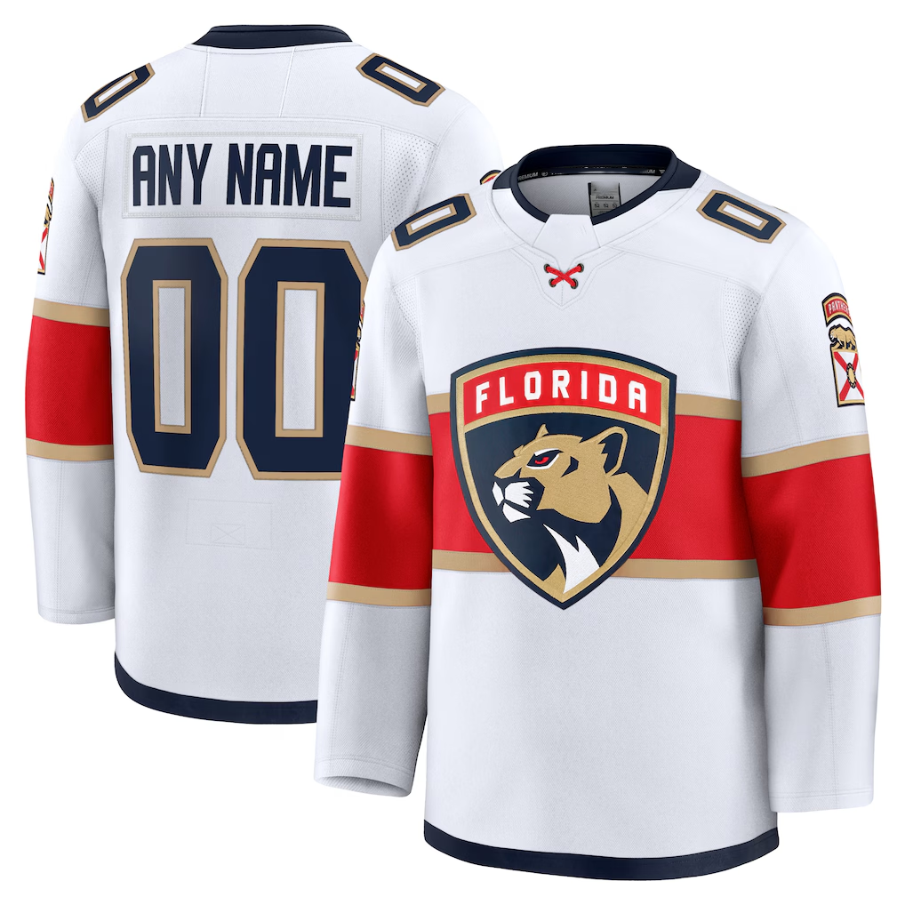 Minshop Custom F.Panthers Black 2024 Military Appreciation Custom Practice Jerseys