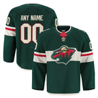 Minshop Custom M.Wild Green Home Authentic Pro Jerseys