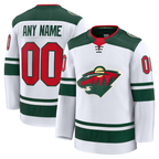 Minshop Custom M.Wild White Away Premium Jerseys