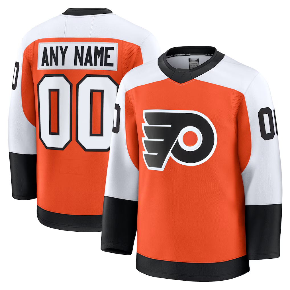Minshop Custom P.Flyers Orange Home Premium Jerseys
