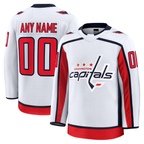 Minshop Custom W.Capitals White Away Premium Jerseys