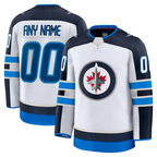 Minshop Custom W.Jets White Away Premium Jerseys