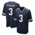 Minshop D.Cowboys #3 George Pickens Player Navy Home Game Stitched Jerseys