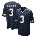 Minshop D.Cowboys #3 George Pickens Player Navy Home Game Stitched Jerseys