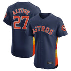 Minshop H.Astros #27 Jose Altuve Player Navy Limited Elite Home Stitched Jerseys