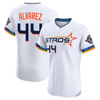 Minshop H.Astros #44 Yordan Alvarez Player White City Connect Limited Elite Home Stitched Jerseys
