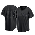 Minshop H.Astros #71 Josh Hader Player Black Fashion T-shirt Home Game Stitched Jerseys
