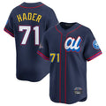 Minshop H.Astros #71 Josh Hader Player Navy American League All-Star Game Limited Stitched Jerseys