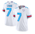 Minshop H.Texans #7 C.J. Stroud White 2026 F.U.S.E. Rivalries Collection Limited Football Stitched Jersey