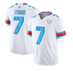 Minshop H.Texans #7 C.J. Stroud White 2026 F.U.S.E. Rivalries Collection Limited Football Stitched Jersey