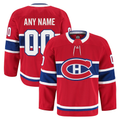 Minshop Custom M.Canadiens Red Home Authentic Pro Jerseys