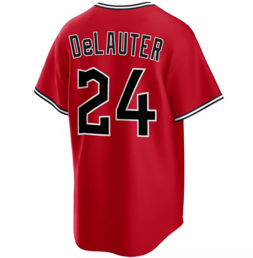 2026 Men's Chase DeLauter Baseball Jersey - Fast shipping - Sizes S-3XL